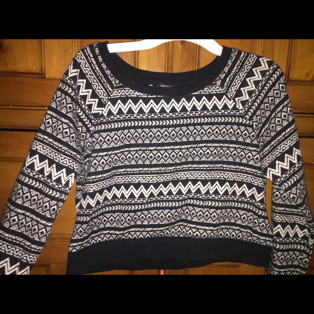 Forever 21 sweater crop